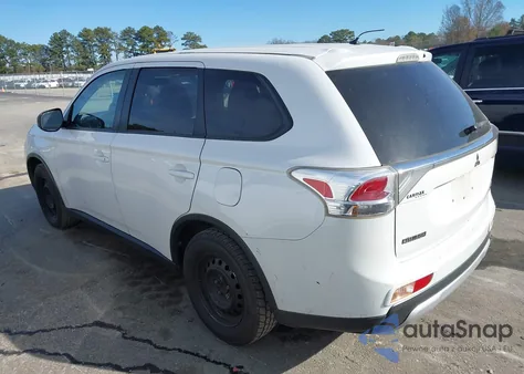 2015 Mitsubishi Outlander Es from USA, damaged, VIN JA4AD2A30FZ014007